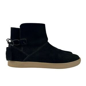 Koolaburra by Ugg Skyler Suede Slip On Ankle Boots Tie Tassel Womens Size‎ 9